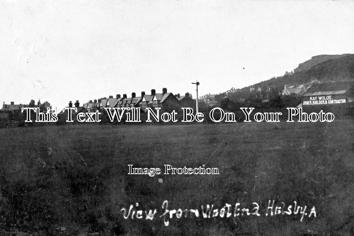 CH 820 - View From West End, Helsby, Cheshire c1910