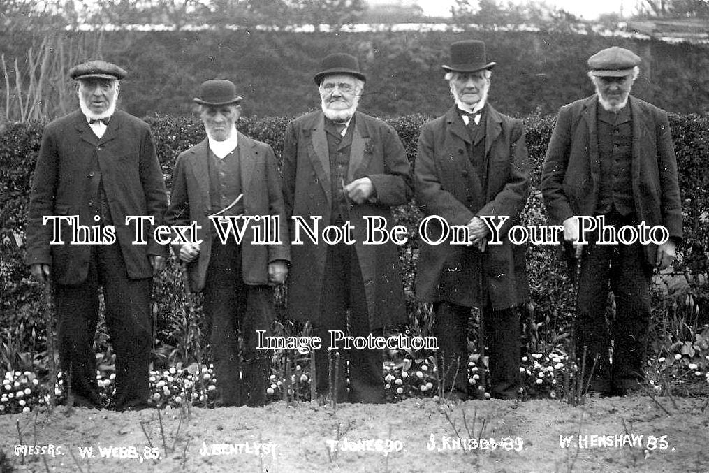 CH 829 - Frodshams Oldest Inhabitants, Cheshire c1908