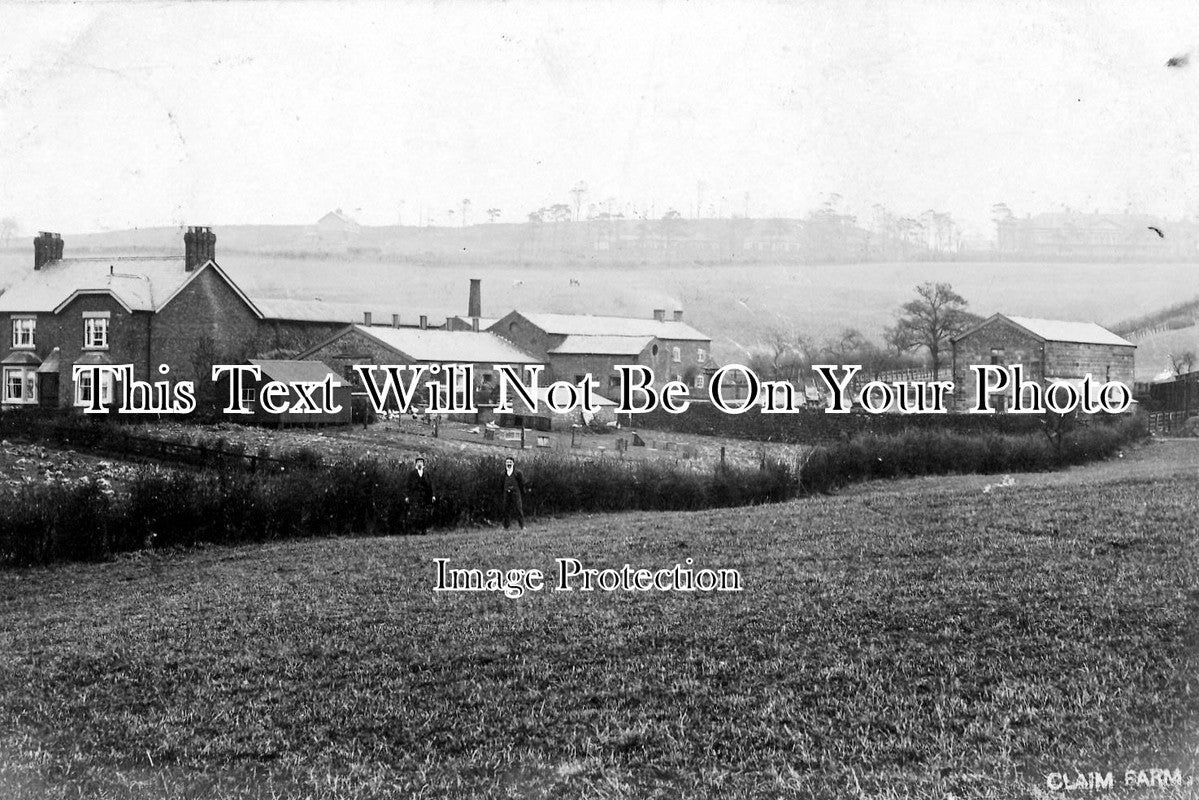 CH 830 - Claim Farm, Manley Road, Frodsham, Cheshire c1904