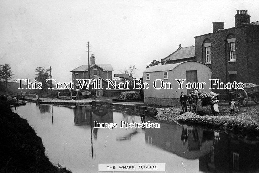 CH 848 - The Wharf, Audlem, Cheshire c1911