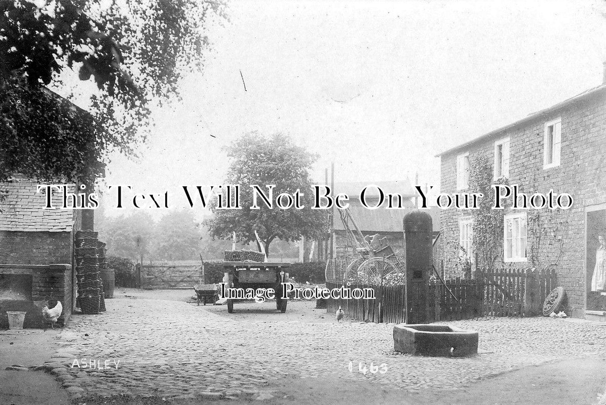 CH 860 - Ashley Village, Cheshire c1912