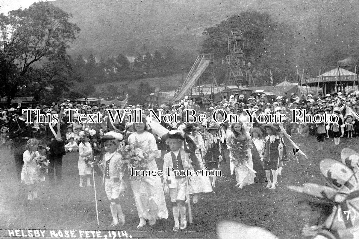 CH 867 - Helsby Rose Fete, Cheshire 1914