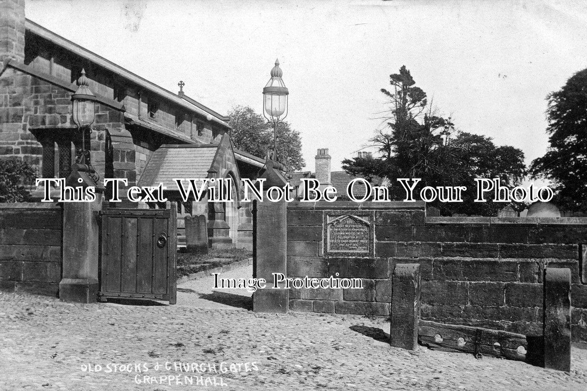 CH 892 - Stocks & Church Gates, Grappenhall, Warrington, Cheshire