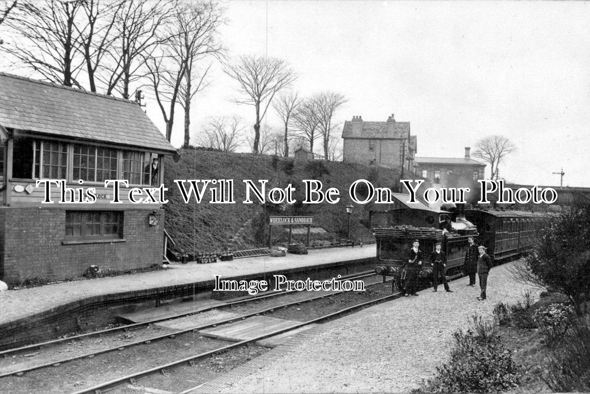 CH 898 - Wheelock & Sandbach Railway Station, Cheshire