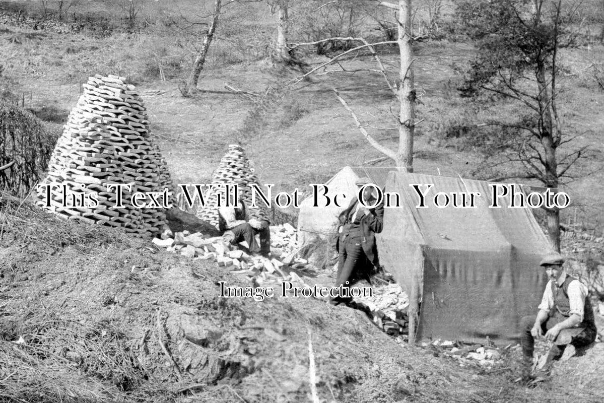 CH 900 - Charcoal Burners, Stanney Woods, Whitby, Cheshire