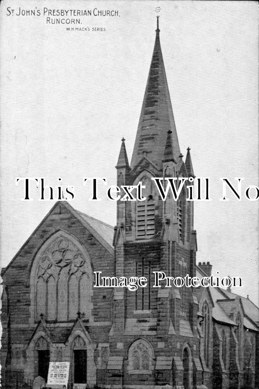 CH 914 - St John's Presbyterian Church, Runcorn, Cheshire