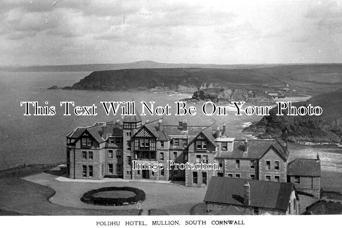 CO 1040 - Poldhu Hotel, Mullion, Cornwall c1910