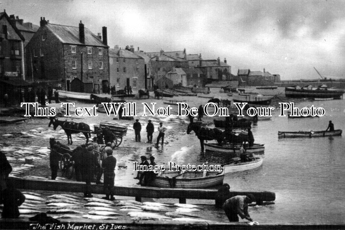 CO 105 - The Fish Market, St. Ives, Cornwall