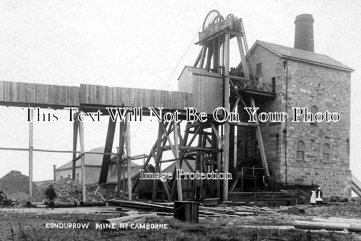 CO 1062 - Condurrow Tin Mine Near Cambrone, Cornwall