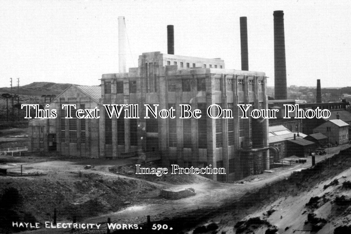 CO 1084 - Hayle Electricity Works, Cornwall