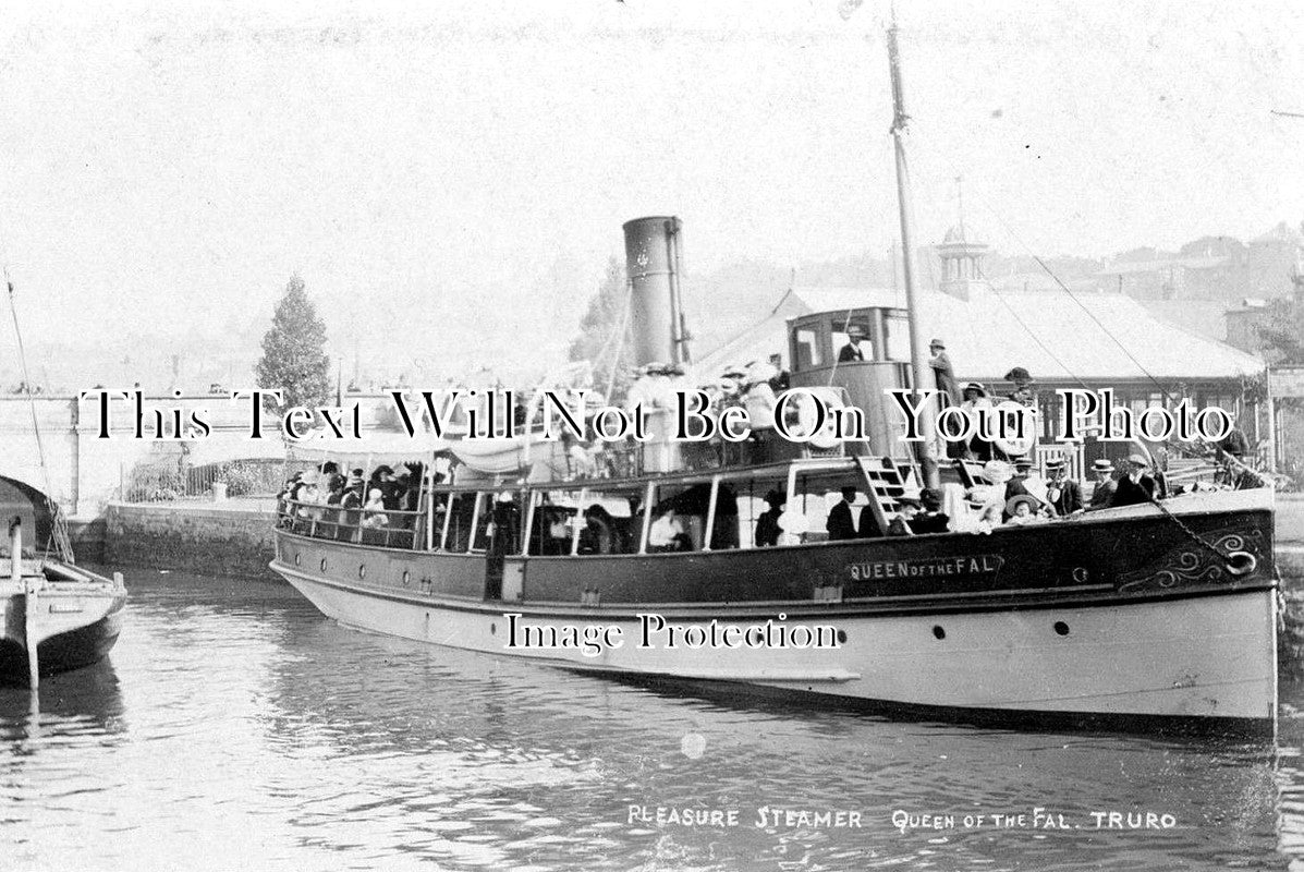 CO 1086 - Queen Of The Fal, Truro, Cornwall