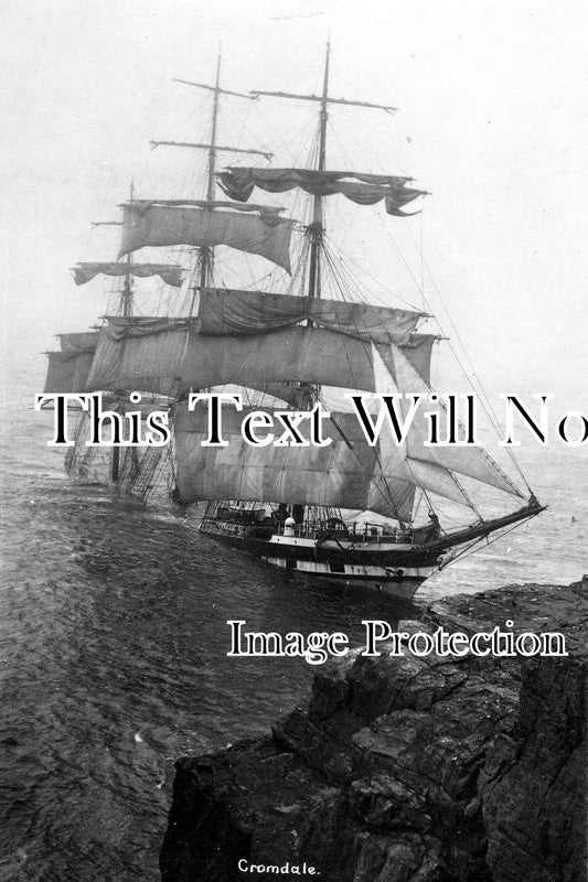 CO 114 - Ship Wreck, Cromdale, Cornwall c1913