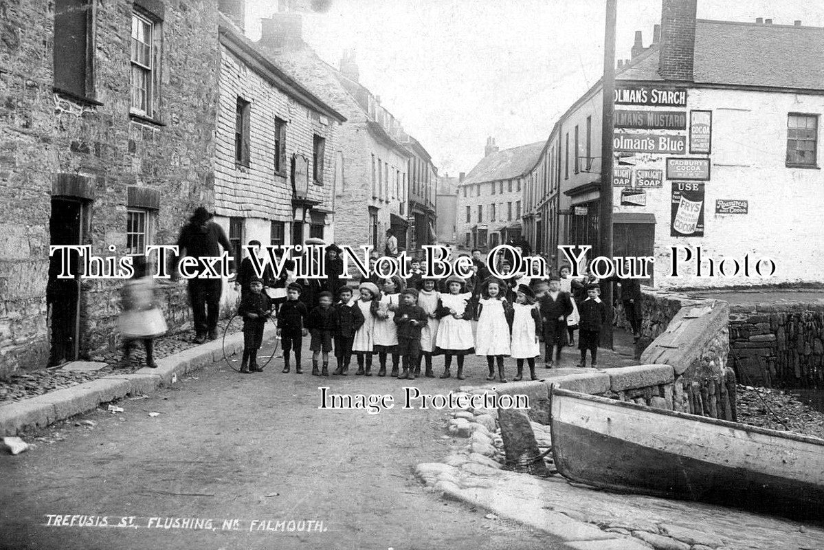 CO 1156 - Trefusis Street, Flushing Near Falmouth, Cornwall