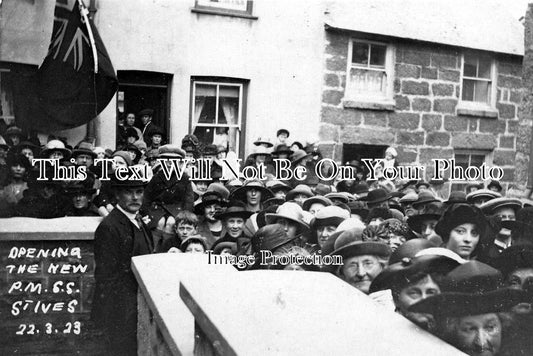 CO 116 - Opening The New P M S S, St Ives, Cornwall, 1923