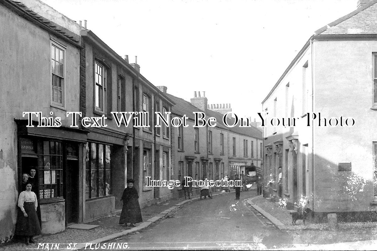 CO 1296 - Main Street, Flushing, Cornwall