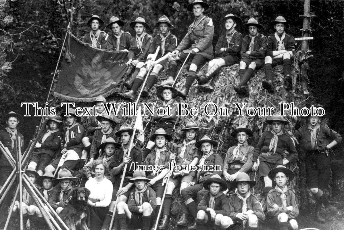 CO 1304 - Scouts Group At Falmouth, Cornwall