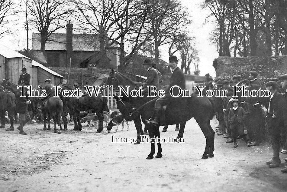 CO 1352 - Fourburrows Meet At Philleigh, Cornwall c1912