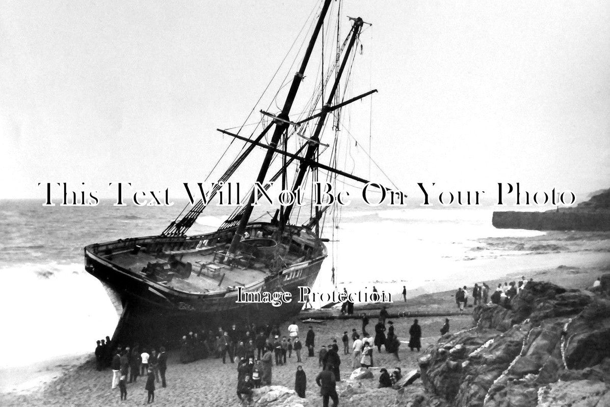 CO 1397 - The Cviet Shipwreck, Porthleven, Cornwall 1884