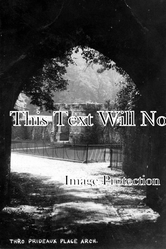 CO 14 - Thro Prideaux Place Arch, Padstow, Cornwall