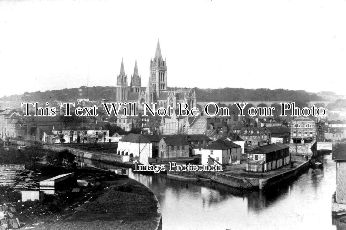CO 1450 - View Of Truro Cathedral, Cornwall