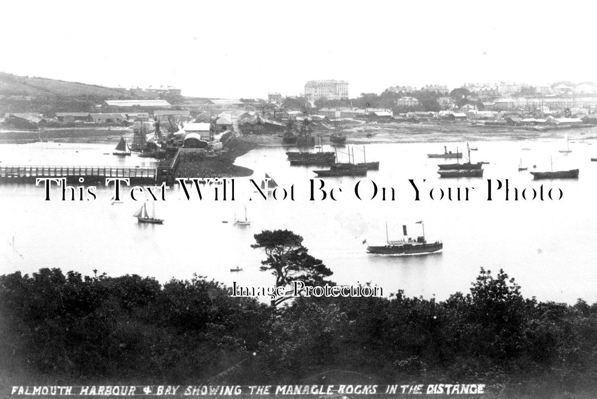 CO 1495 - Falmouth Harbour, Cornwall