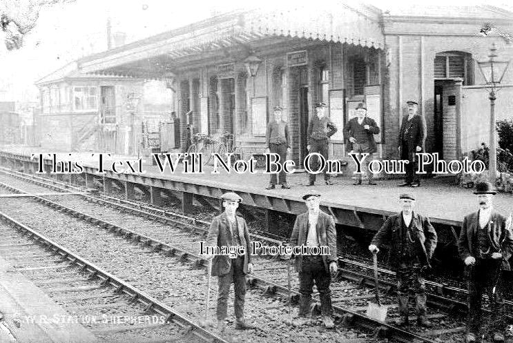 CO 1512 - G.W.R. Station Shepherds, Cornwall