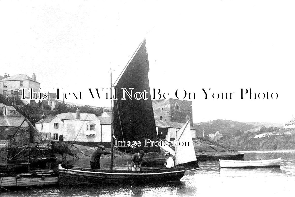 CO 1568 - Polruan Harbour, Fowey, Cornwall