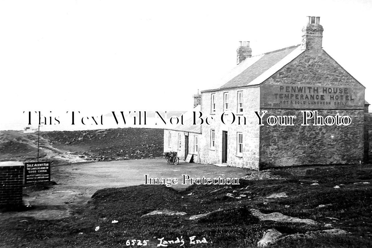 CO 1600 - Penwith House Temperance Hotel, Lands End, Cornwall