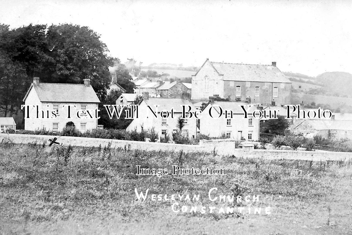 CO 1601 - Wesleyan Church, Constantine, Cornwall 1910