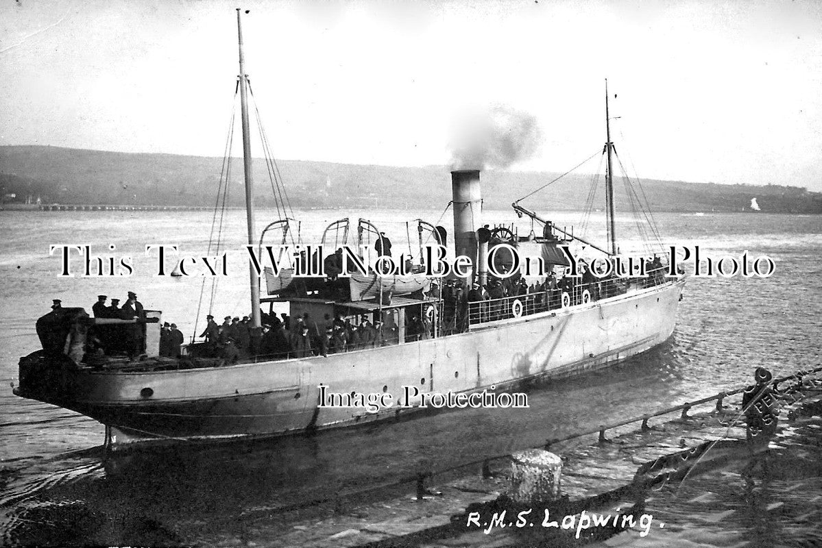 CO 1623 - R.M.S. Lapwing, Gibson & Sons, Penzance & Scilly Isles, Cornwall