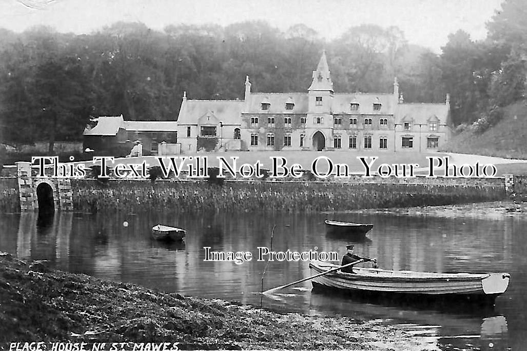 CO 1635 - Palace House Near St Mawes, Cornwall c1910