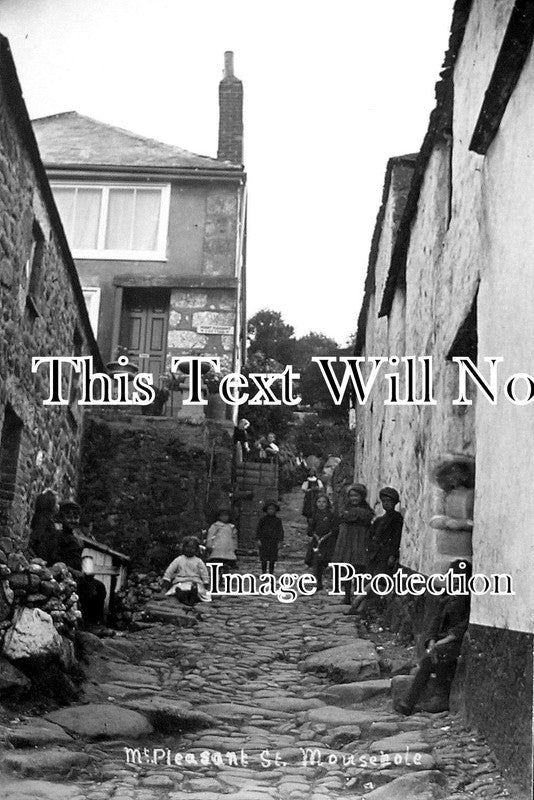 CO 1638 - Mount Pleasant Street, Mousehole, Penzance, Cornwall