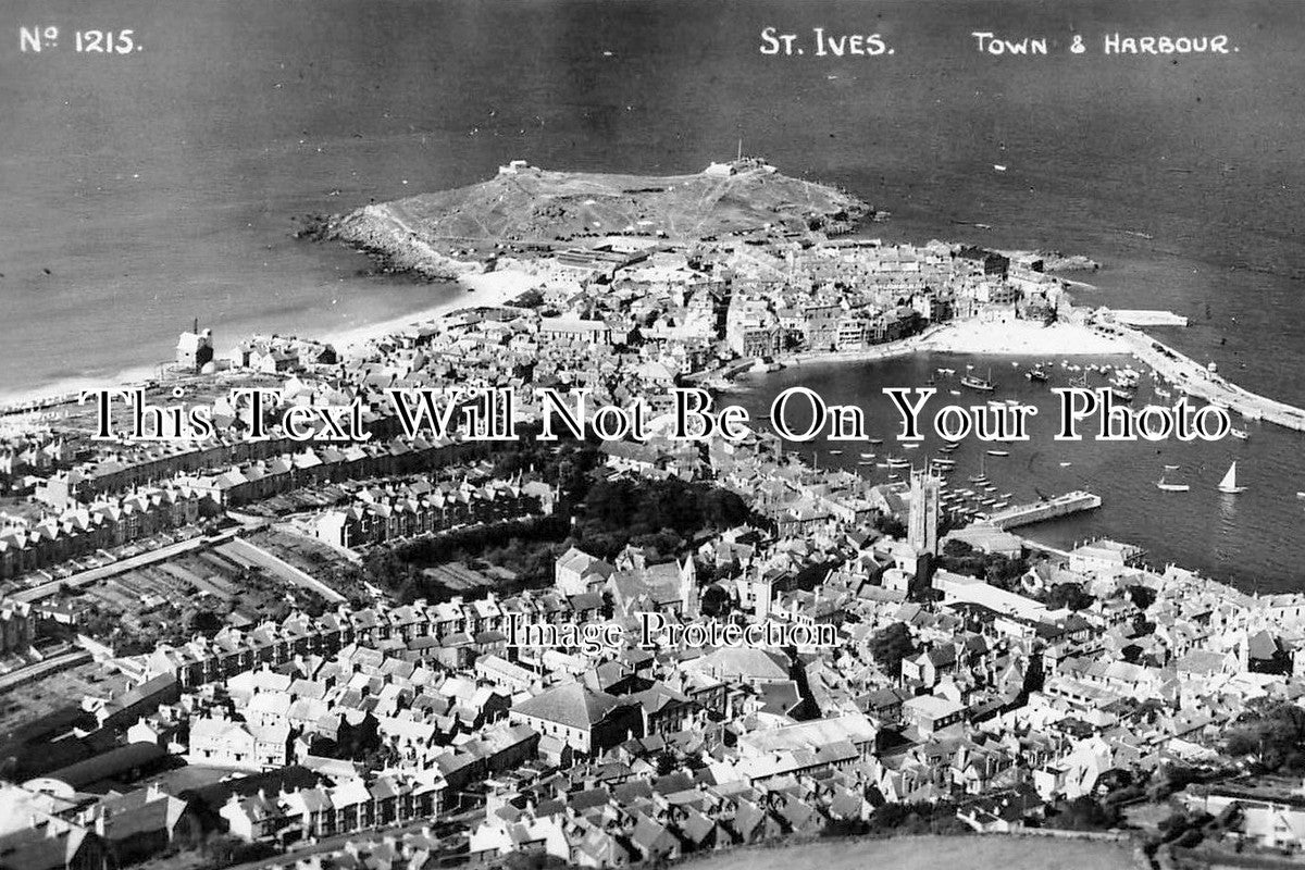 CO 1656 - St Ives Town & Harbour, Cornwall