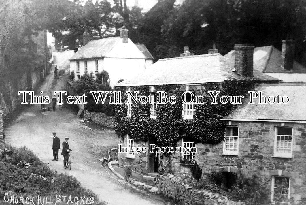 CO 1671 - Church Hill, St Agnes, Cornwall