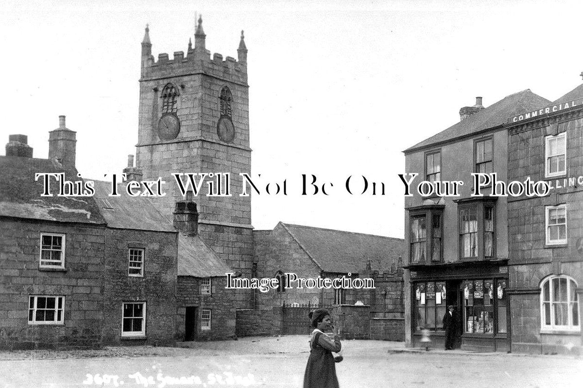 CO 1677 - The Square, St Just, Cornwall