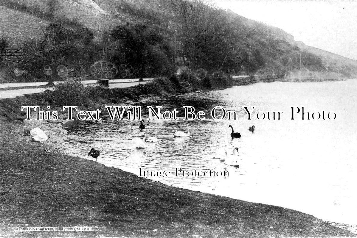 CO 1690 - The Swan Pool, Falmouth, Cornwall