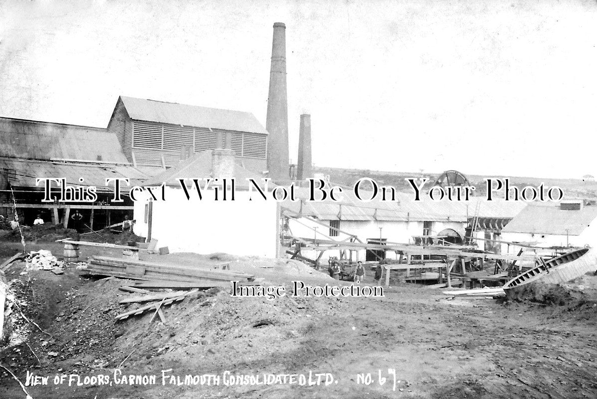 CO 1711 - Carnon Falmouth Consolidated Mine, Cornwall