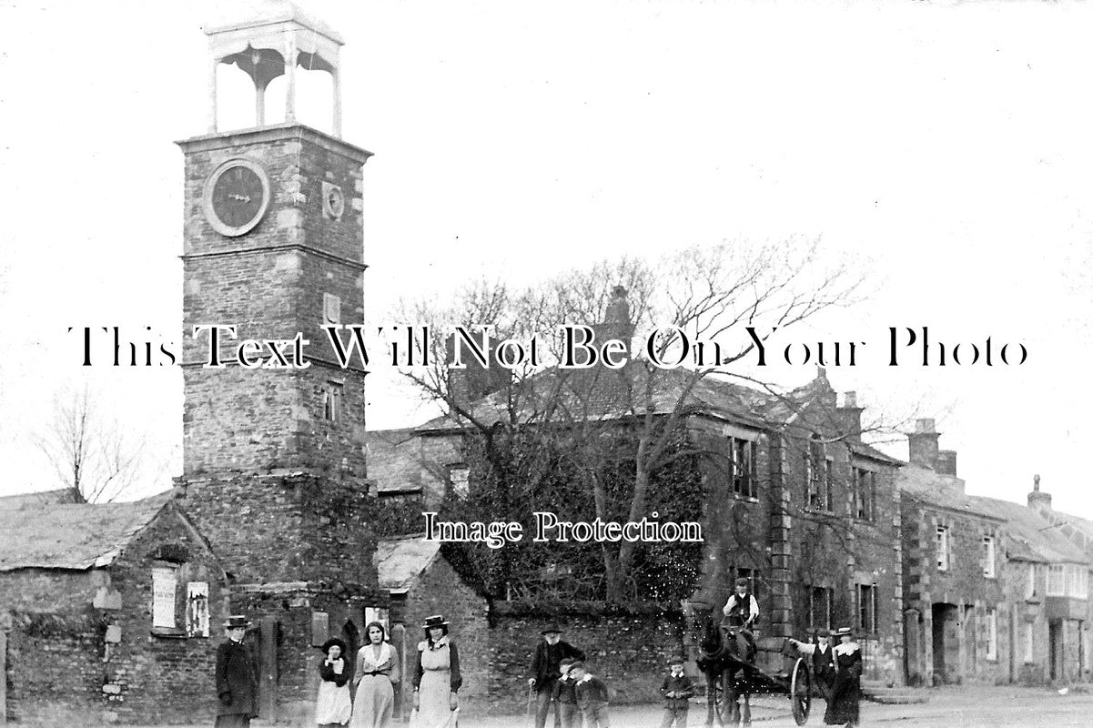 CO 1731 - Town Clock, Tregony, Cornwall c1905