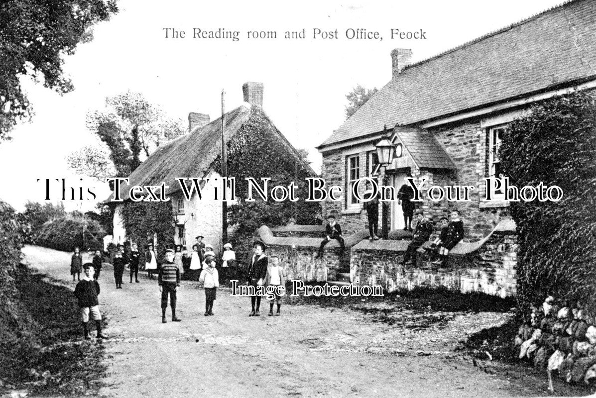 CO 1782 Feock Post Office & Reading Room, Cornwall JB Archive