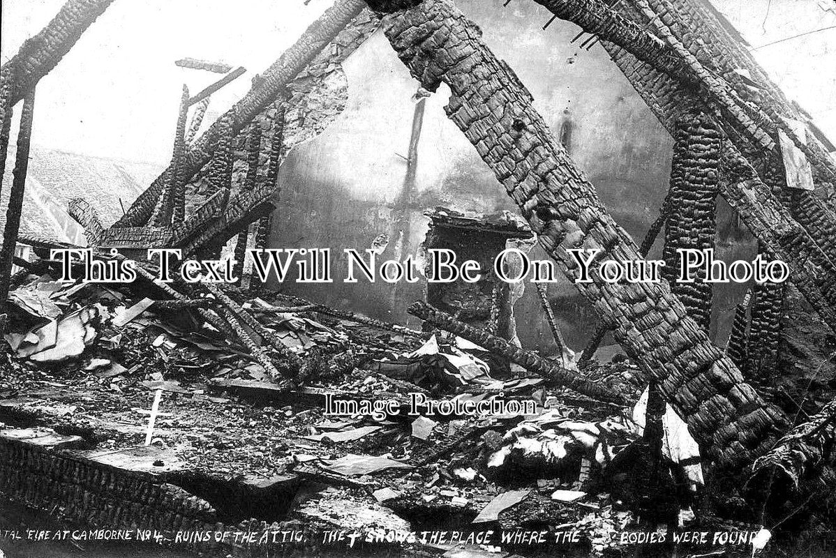 CO 1795 - Fatal Shop Fire, Camborne, Cornwall