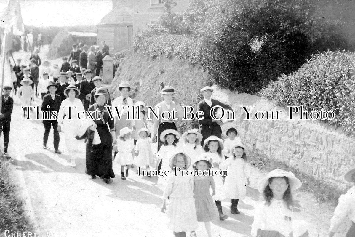 CO 1801 - Cubert Weslyan Sunday School Tea, Cornwall