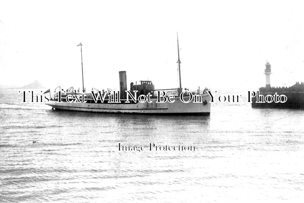 CO 1808 - RMS Scillonian, Penzance, Cornwall 1926