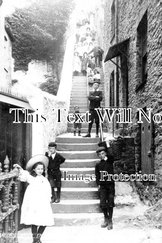 CO 1831 Jacobs Ladder, Falmouth, Cornwall JB Archive