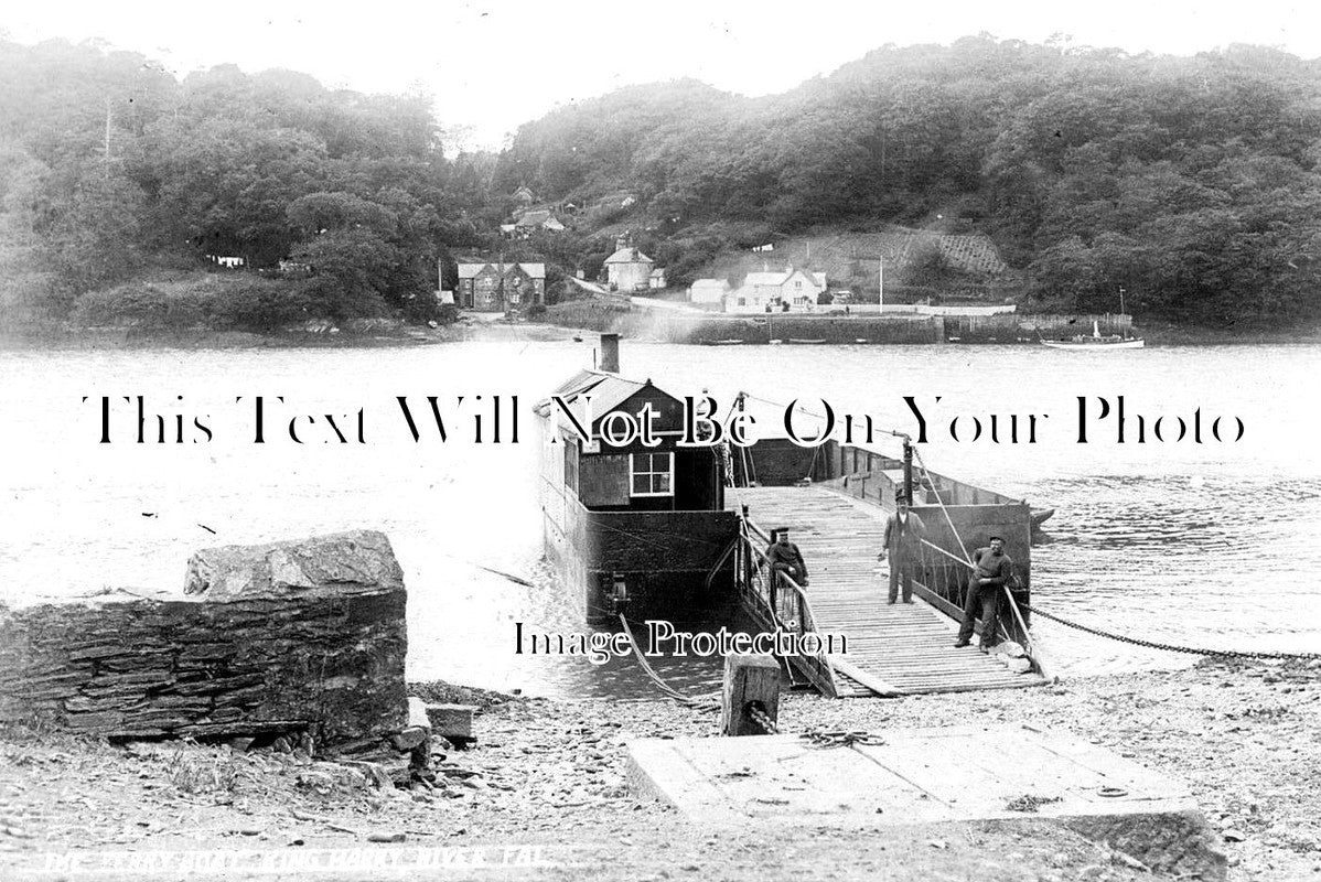 CO 1897 - Falmouth King Harry Steam Ferry, St Mawes, Portscatho, Cornwall c1906