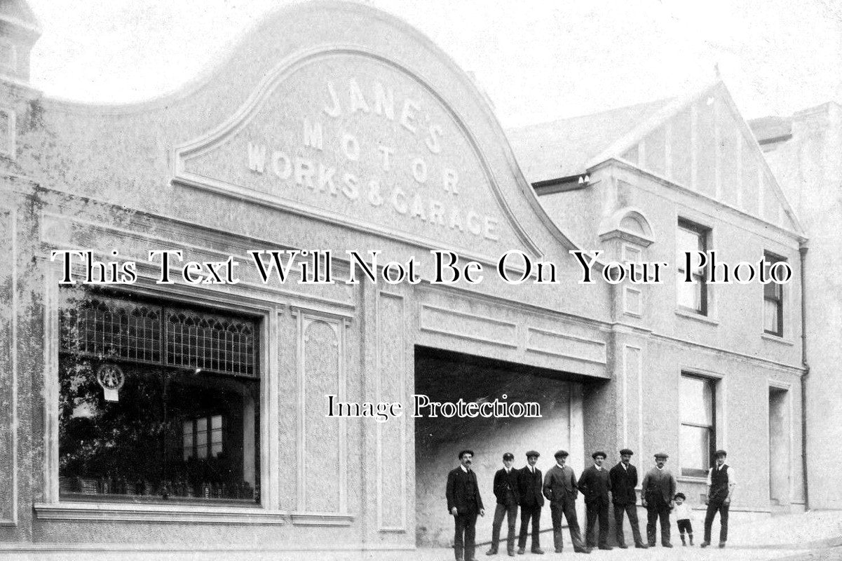 CO 1903 - Janes Garage, Falmouth, Cornwall c1911