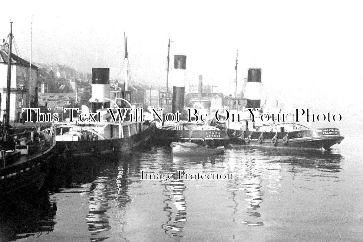 CO 1932 - Falmouth Tugs, Cornwall c1954
