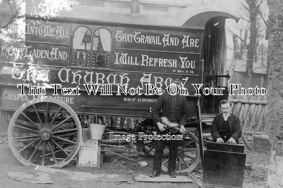 CO 1954 - Church Army Caravan, Truro, Cornwall c1905