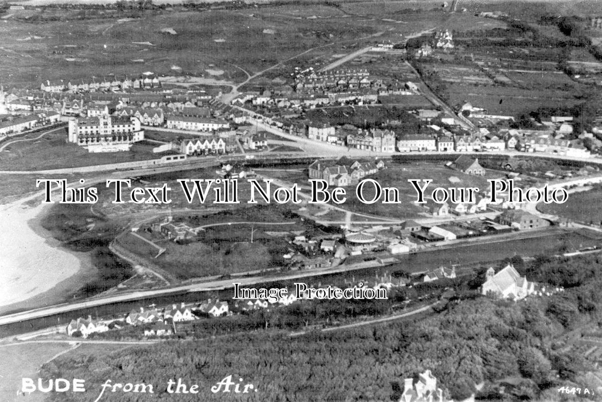 CO 1959 - Bude From The Air, Cornwall