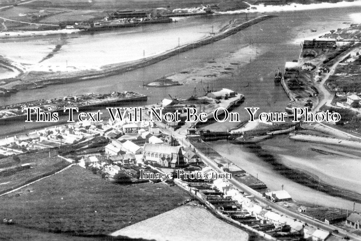 CO 2001 - Hayle From The Air, Cornwall