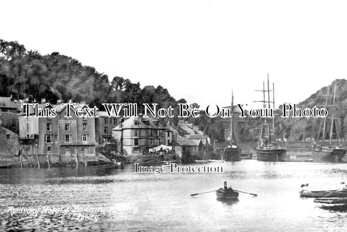 CO 2002 - The Railway Hotel & Bodinnick Ferry, Fowey, Cornwall